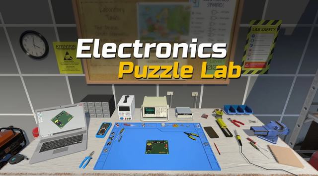 NS 电子谜题实验室（Electronics Puzzle Lab）中文[NSP]-美淘游戏